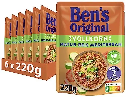 Produktbild: BEN'S ORIGINAL™ Express Naturreis Mediterran 6x220g
