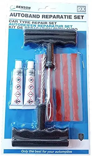 Produktbild: BENSON Autoreifen-Reparatur Set 9-teilig