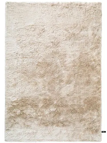 Produktbild: benuta Nest Hochflorteppich Whisper - Beige 140x200 cm - Kuschelig Weicher Teppich für Schlaf- und Wohnzimmer - Pflegeleicht - Fußbodenheizung Geeignet