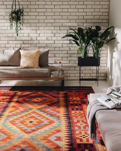 Produktbild: benuta Nest Artis - Rechteckig - Pflegeleicht für Wohnzimmer Schlafzimmer, Multicolor, 80x165 cm