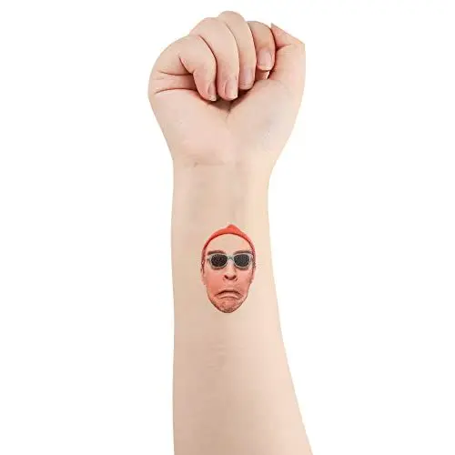 Produktbild: Benutzerdefinierte Temporäre Tattoos - Personalisierte Mit Foto, Gesicht, Name, Logo - Gefälschte Körperaufkleber für Lustige Junggesellenabschiede, Hochzeiten