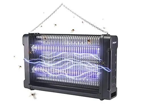 Produktbild: BEPER P206ZAN020 Elektrischer Insektenvernichter, 20 W, Mit Uv-Licht, Schwarz