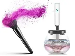Produktbild: BEPER P302VIS060 Pinselreiniger Make Up - Make Up Pinsel Reinigung mit 7 Adaptern im Lieferumfang, Geeignet für alle Pinselarten