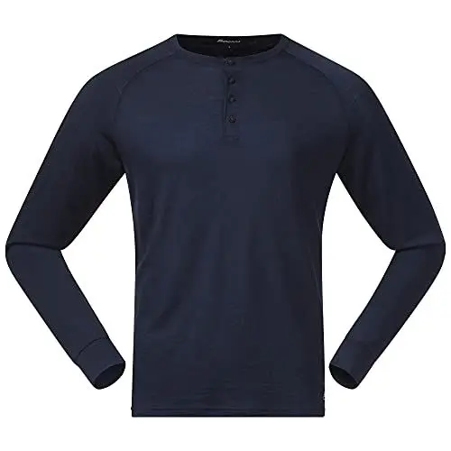 Produktbild: Bergans Lysebu Wool Henley - Navy - M