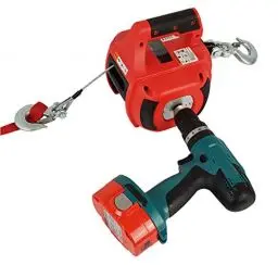Produktbild: Berger & SchröterBerger & Schroeter Seilwinde 31717 Zugkraft (stehend)=225kg Antrieb ueber Akkuschrauber