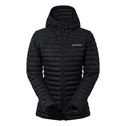 Produktbild: Berghaus Damen Nula Micro Isolierte Kunststoffjacke, Leichte, Warme, Wasserabweisende Synthetische Jacke, Schwarz/Schwarz, M EU