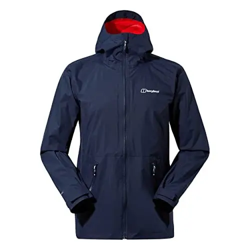 Produktbild: Berghaus Herren Deluge Pro 2.0 Wasserdichte Shell Jacke, verstellbare, strapazierfähige Jacke, Regenschutz
