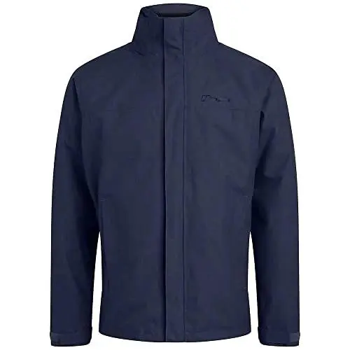 Produktbild: Berghaus Herren RG Alpha 3-in-1 wasserdichte Jacke mit abnehmbarem Fleece, extra Komfort, leichter Mantel, schwarz