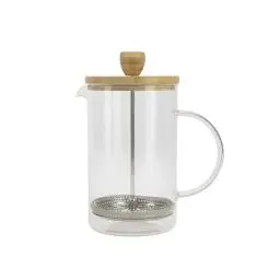 Produktbild: BERGNER COFFEE & TEA LOVERS - Kolbenkaffeemaschine 800ml Borosilikat - Hochtemperaturbeständig - Edelstahlfilter - Bambusdeckel - Leicht zu reinigen