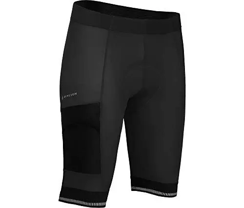 Produktbild: Bergson Kemi Comfort Bermuda | Herren Radshorts (mit Sitzpolster), bielastisch, Tight, Black (900), 62 - Herren