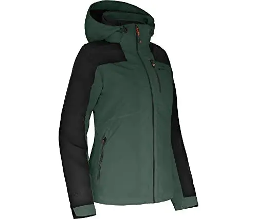 Produktbild: Bergson KURRIKA Doppeljacke | Damen Regenjacke, Fleece Innenjacke, 20000 mm Wassersäule, Sycamore (244), 40 - Damen