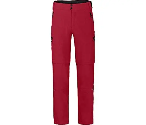 Produktbild: Bergson PORVOO Zipp-Off | Herren Radhose (mit gepolsterter Innenhose), robust, elastisch, Chili Pepper (129), 102 - Herren