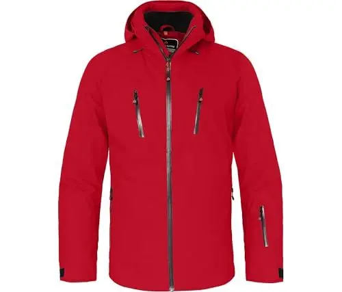 Produktbild: Bergson RESO 2 | Herren Skijacke & Winterjacke, wattiert 20000 mm Wassersäule, fire (104), 98 - Herren