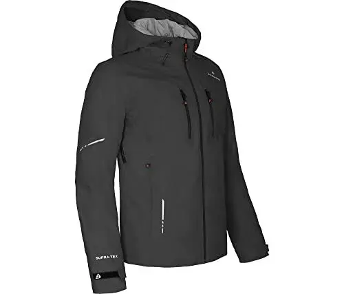 Produktbild: Bergson SKIEN Thermo | Herren Regenjacke, leicht wattiert, recycelt, 20000 mm Wassersäule, Black (900), 52 - Herren