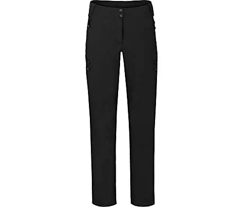 Produktbild: Bergson Vina | Damen Radhose (mit gepolsterter Innenhose), robust, elastisch, Black (900), 88 - Damen