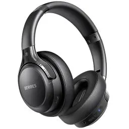Produktbild: BERIBES Bluetooth Kopfhörer Over Ear, 65 Std Kopfhörer Kabellos Bluetooth mit 6 EQ-Modi, HiFi Stereo, Eingebautes Mikrofon, Faltbares Wireless Headphones für Handys/iPad/Laptops/PC -Schwarz