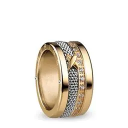 Produktbild: BERING Austauschbar Ringkombination für Damen in Gold & Silber mit einzigartigem Twist- & Change System, Memel