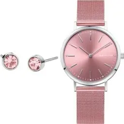 Produktbild: BERING Damen Uhr Quarz Movement - Charity Collection mit Edelstahl und Saphirglas 14134-999-GWP