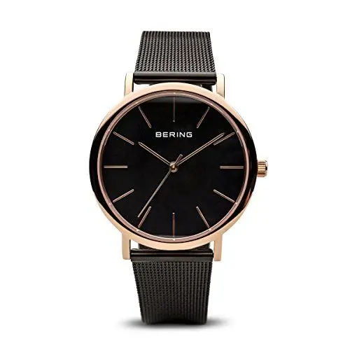 Produktbild: BERING Damen Uhr Quarz Movement - Classic Collection mit Edelstahl und Saphirglas 13436-166 Armbandsuhren - 3 ATM