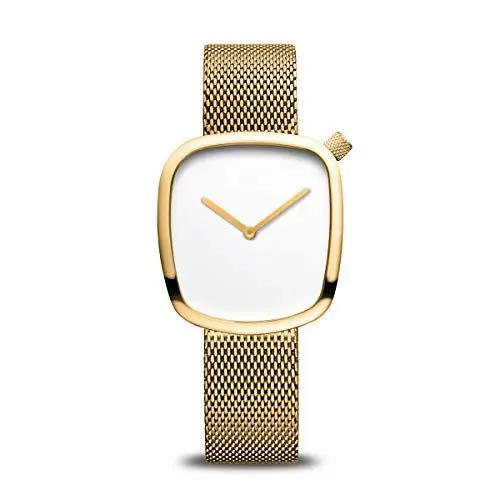 Produktbild: BERING Damen Uhr Quarz Movement - Pebble Collection mit Edelstahl und Saphirglas 18034-334 Armbandsuhren