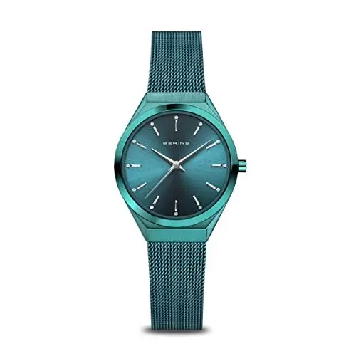 Produktbild: BERING Damen Uhr Quarz Movement - Ultra Slim Collection mit Edelstahl und Saphirglas 18729-888 - 3 ATM