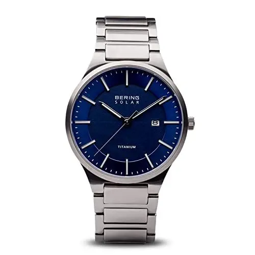 Produktbild: BERING Herren Uhr Solar Movement - Solar Collection mit Titan und Saphirglas 15239-777 - 10 ATM