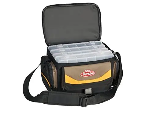 Produktbild: Berkley System Bag Tasche, Angeltasche mit Boxen, Rot/Grau/Schwarz