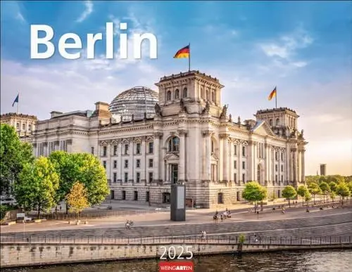 Produktbild: Berlin Kalender 2025: Die Hauptstadt eingefangen in einem großen Fotokalender von namhaften Fotografen. Wandkalender 2025. 44 x 34 cm Querformat (Reisekalender Weingarten)