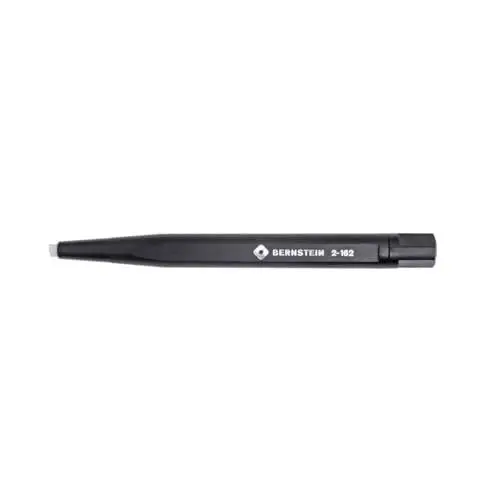 Produktbild: BERNSTEIN 2-162 Glasfaser-Kontaktreiniger Ø 4mm Kunststoffgehäuse, Glasfaserradierer, Länge 120 mm