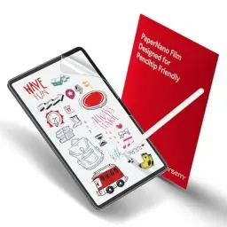 Produktbild: BERSEM 2 Stück Papernano Schutzfolie kompatibel mit iPad Pro 11 Zoll 2024(M4), Paperart Schreibgefühl, Anti-Blendschutz, Reduziert den Verschleiß der Stylus, Einfache Installation