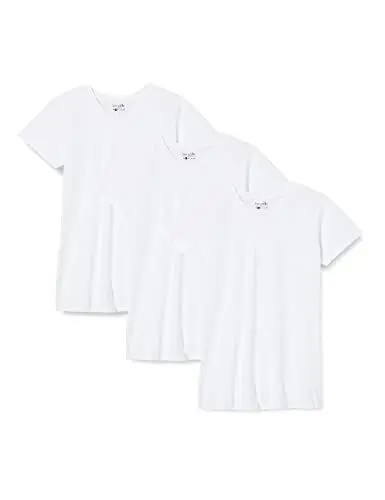 Produktbild: berydale Damen Bd158 T-Shirt, Weiß-3, M (3er Pack)