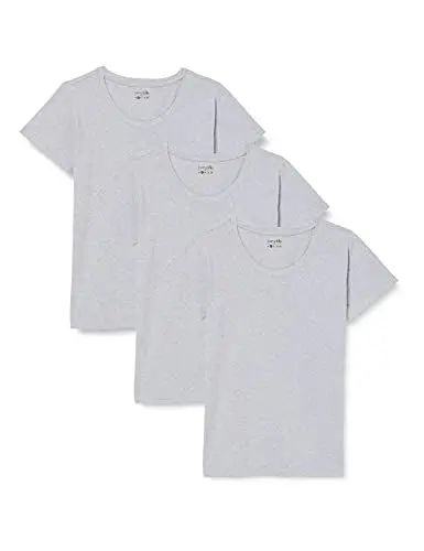 Produktbild: berydale Damen BD157 T-Shirt, Grau (3er Pack), M