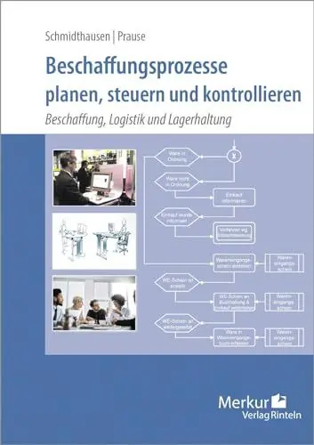 Produktbild: Beschaffungsprozesse planen, steuern und kontrollieren: Beschaffung, Logistik und Lagerhaltung