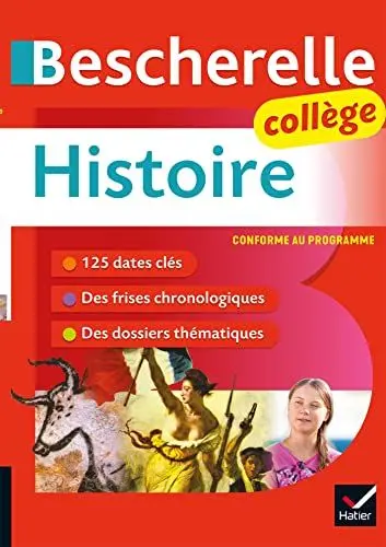Produktbild: Bescherelle collège - Histoire (6e, 5e, 4e, 3e): tout le programme d'histoire au collège