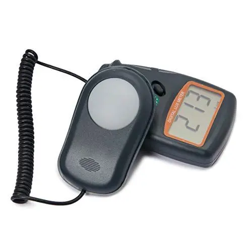 Produktbild: Beslands Digitale Luxmeter Lichtmessung Beleuchtungsmessgerät LX1010B 0-50000 Lux mit hoher Genauigkeit, schneller Reaktion und Daten halten