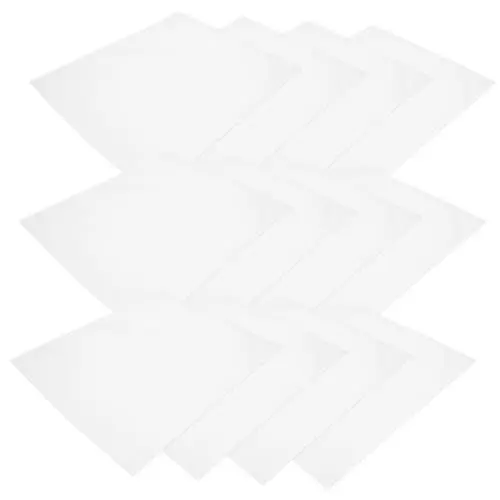Produktbild: BESPORTBLE 100St Wiederverwendbare Taschen Schutz Korb Spender -Kissen obstsäckchen obstsack Stoff-Pflanzgefäße wachsen Taschen Obstbaumschultüten Vlies Weiß