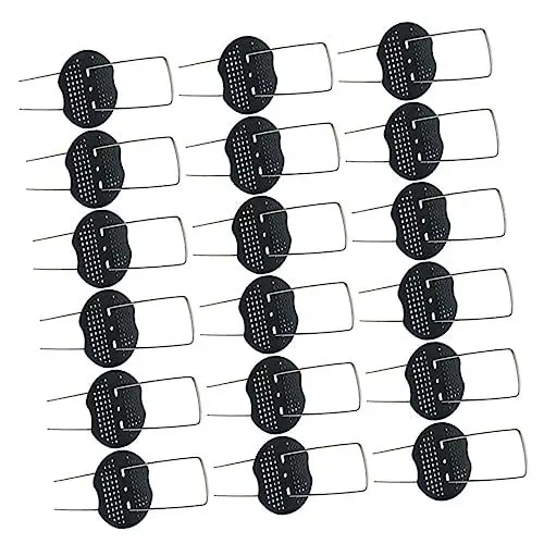 Produktbild: BESPORTBLE 100 Sets U Förmige Bodentuchnägel Pfosten Erdspieß Garten Erdspieße Absperrklammern Gartenanker Erdnägel Erdanker Spikes Stoff Erdspieße Zink Stahldraht