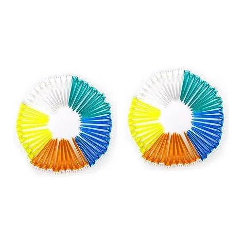 Produktbild: BESPORTBLE 100 Stück 5 Kurze Abschläge Accessoires T-Shirt Teebeutel Übungs-t-stück Kurzes T-Shirt Matte T-Shirts Bambus-t-Shirts Kugelregal Hölzerne T-Shirts Anti-Slice-t-Shirt Golf