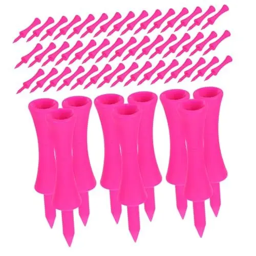 Produktbild: BESPORTBLE Verstellbare Golf-tees Für Matten 57 Mm Hoch Leicht Tragbar Tee-Marker Aus Kunststoff