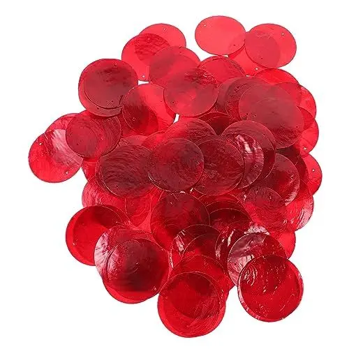 Produktbild: BESPORTBLE Zubehör Zur Schmuckherstellung 100 Stück Runde Muschelperlen Nautische Charm-stücke für Windspiel-