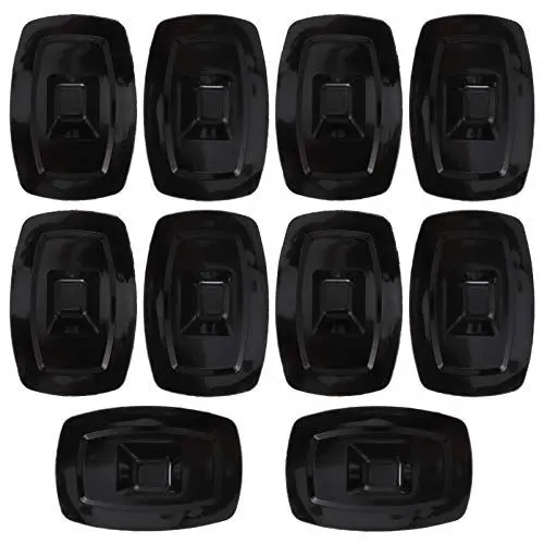 Produktbild: BESPORTBLE 10Pcs Kajak Feste Halterung Schnalle Gummi Boot Motor Stehen Halter Schlauchboot Motor Halterung Sitz Außenbordmotor Haken für Kajak Kanu Boot Schwarz