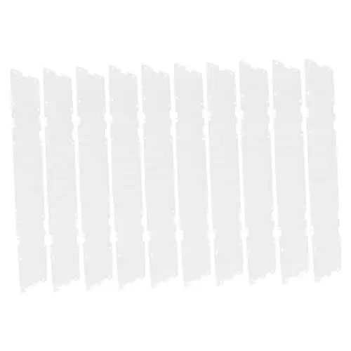 Produktbild: BESPORTBLE 10St Anti-Katzendorn Katze verhindert Kissen Katzenmatte mit -Matte petg kunststoffmatte pflanzenschutzmittel Katzenkotmatte Tragbare Abwehrmatte für Vögel Plastik Transparent