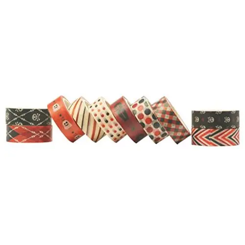 Produktbild: BESPORTBLE 10rolle Halloween Washi Tape Set Kreative Dekorationsbänder Für Scrapbooking Verpackung Verschiedene Farben Für Bastelprojekte Und Feiertagsdekoration