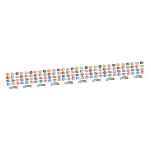Produktbild: BESPORTBLE 10 Sätze Osterei-Glühbirnen-Aufkleber Osterparty-Dekoration Reflektierender Aufkleber mit Ei-Kaninchen Geschenkideen für Ostern Geschenkideen Ostern Autoaufkleber Schließfach Hase