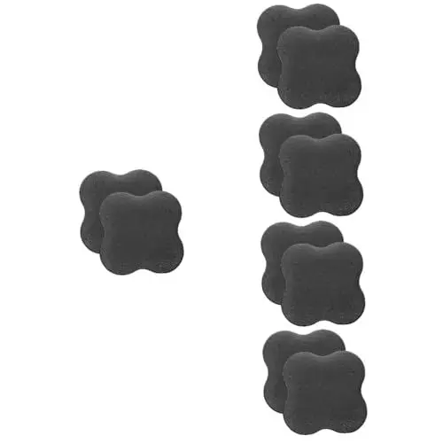 Produktbild: BESPORTBLE 10 Stk Yoga-Kniematte fitness geräte fitnessgeräte jogamatten yoga pads Yoga-Essen Übungspad geschmeidiges Yogakissen Sanft Rutschfeste Matte Zubehör Knieschützer Beinpolster tpe