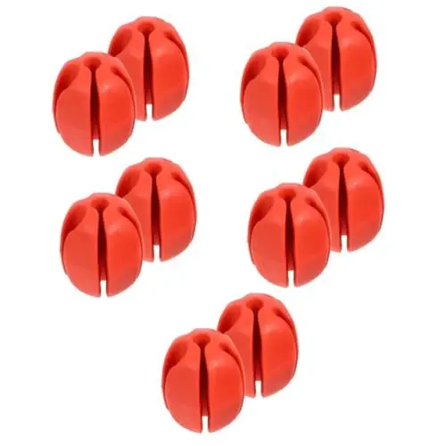 Produktbild: BESPORTBLE 10 Stück Angelruten Organizer Angelruten Aufbewahrung Kugel Angelruten Clips Angelrutenhalter Angelrutenhalter Angelruten Clips Outdoor Angelruten Clip Angelruten Rack