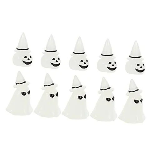 Produktbild: BESPORTBLE 10stücke Teiliges Kreatives Nachtleuchtendes Resin Ornament Vielseitige Dekoration Für Garten Blumentöpfe Und Halloween-Feste Für Fotorequisiten