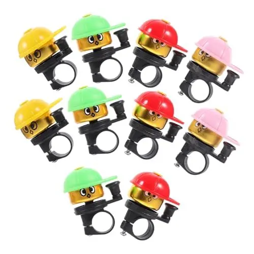 Produktbild: BESPORTBLE 10st Fahrradglocken Cruiser-Bikes Kleinkind Klingel Mini-klingelglocke Kinderfahrräder Fahrradklingel Für Kinder Kleinkind Fahrradklingel Jungenfahrrad Rennradklingel Mini-Glocke