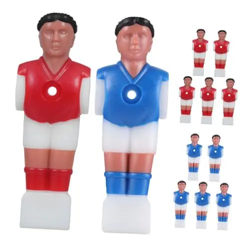 Produktbild: BESPORTBLE 12 Stück Fußball Tischpuppenspieler Fußbälle Fußbälle Tischfußball Spielerfiguren Tischfußball Ersatzteile Kicker Ersatzfiguren Tischfußball Spielerteile Abs