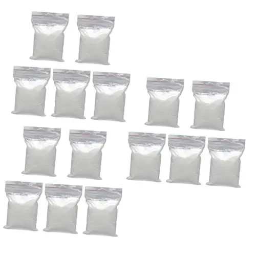 Produktbild: BESPORTBLE 15 Packungen Aquariumdekoration Schwimmbad Sandfüller Weißer Sand Aquarienkies Weiß Süßwasseraquariensand Kies Für Aquarien Kies Für Pflanzen Aquariensand Für Pflanzen Quarzsand